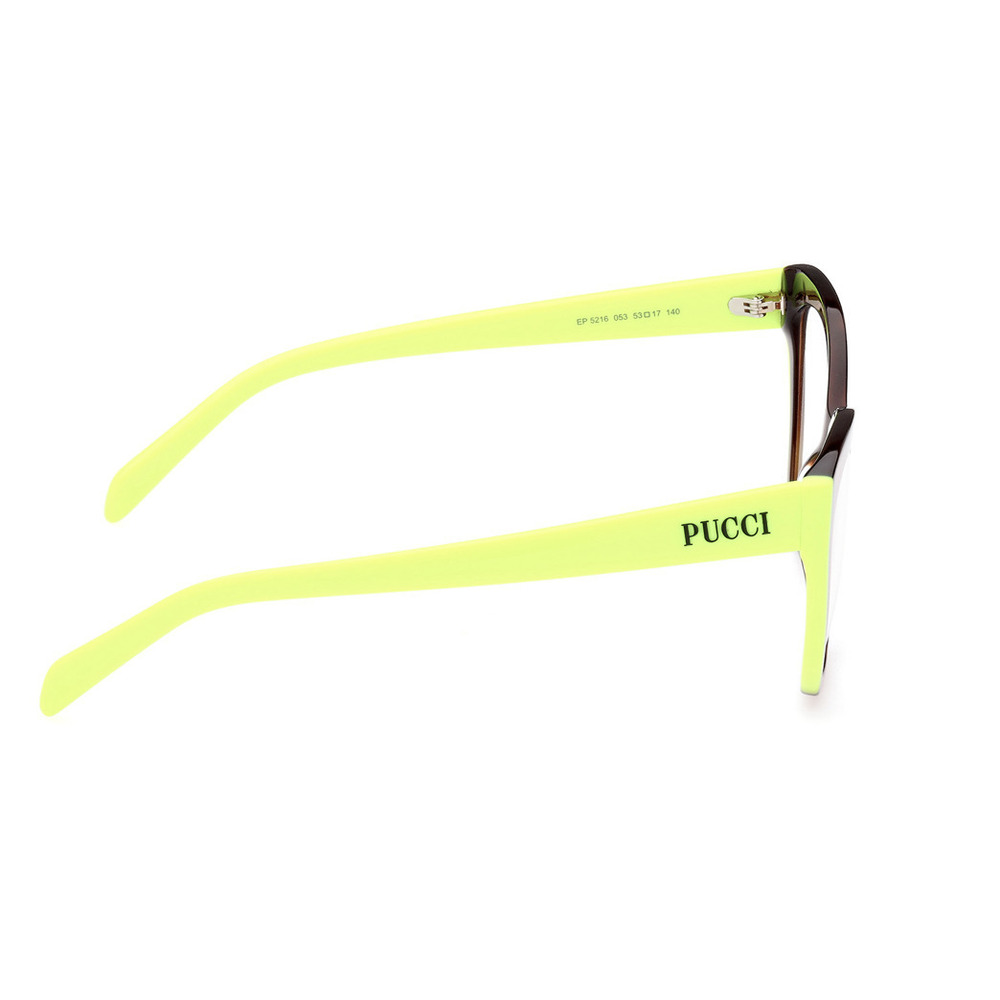 Emilio Pucci EP5216 Eyeglasses 053 Black Cat-Eye - Picture 5 of 6